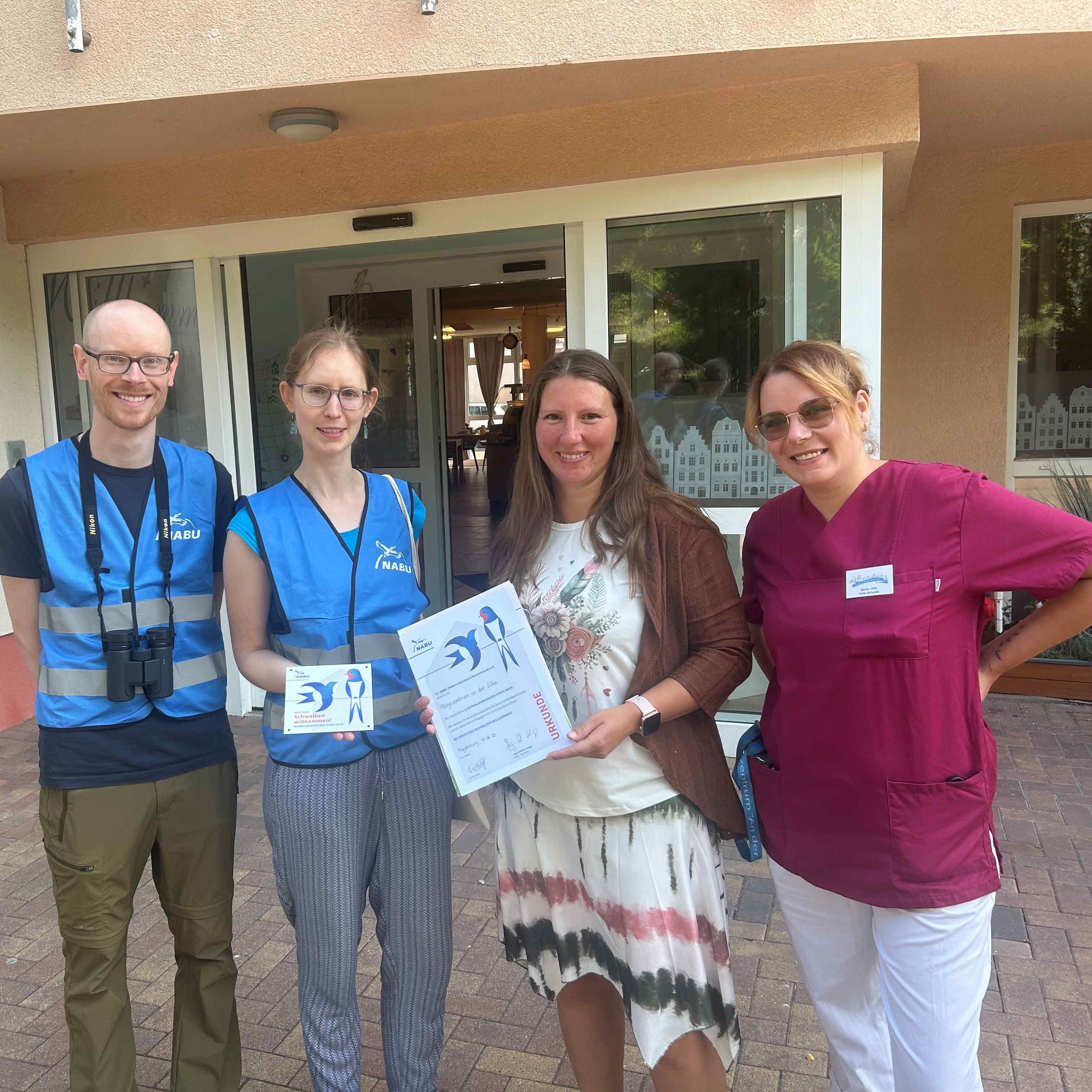 Auszeichnung Pflegezentrum an der Elbe - Foto: Lena Bellon